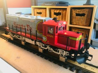LGB 22562 Santa Fe Warbonnet diesel w/sound (red/silver) 3