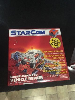 Starcom Vehicle Repair Mobile Action Pod,  Misb,  Factory,  Case Fresh