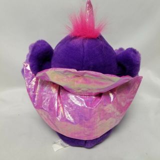 Vintage Dandee One Eyed One Horned Purple People Eater Singing Plush Toy 11 