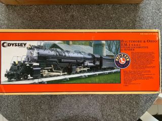 Lionel 6 - 28051 Baltimore & Ohio 2 - 8 - 8 - 4 Articulated EM - 1 TMCC steam loco 11