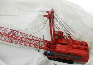 Classic Construction Models CCM Manitowoc 4600 Dragline 1:87 HO Scale Brass Red 2