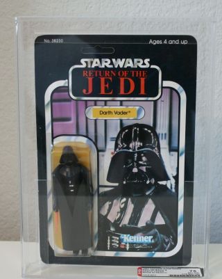 Star Wars Darth Vader Return Of The Jedi 1983 65 Back - B Afa 75 (c75/c80/c85)