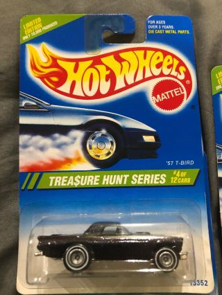 Hot Wheels ‘67 Camaro White 1995 Treasure Hunt “Grail Car” With Others 2