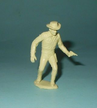 1950s Marx Wells Fargo Play Set Cream Plastic 54mm Jim Hardie Character Figure