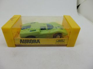 Aurora Thunderjet Tuff Ones Chaparral 2f Ho Scale Slot Car