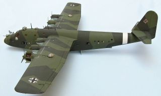 BLOHM & VOSS BV - 222A - 0 Viking,  Luftwaffe,  194,  scale 1/72,  Hand - made plastic model 2