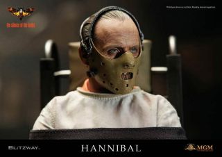 Blitzway Hannibal Lecter In Straight Jacket Silence Of The Lambs Figure 1:6