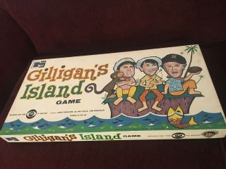 Rare 1965 Gilligan’s Island Board Game (game Gems) - Complete
