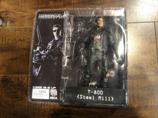Terminator 2 Judgment Day Series 3 T - 800 Steel Mill Figure Neca T2