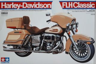 1:6 Scale Tamiya Harley Davidson Flh Classic /// 16040 Model Kit