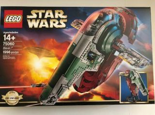 Lego Star Wars Ucs Slave 1 75060 Nib,  Retired,  Rare