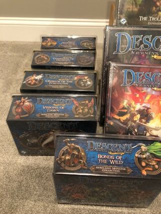 Descent: Journeys In The Dark 2nd Edition,  All Monster Packs