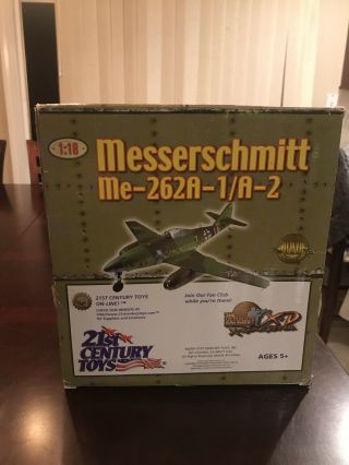 messerschmitt me - 262 1/18 Scale 7 Jet 3