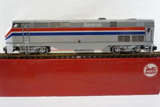 Lgb G Scale Amtrak Passenger Diesel Locomotive 20490 Ge “genesis” Amd103 W Box