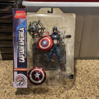 Marvel Select 8 Inch Captain America The First Avenger Movie - /