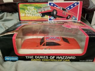 1980 The Dukes Of Hazzard Radio Controlled General Lee Car 1/24 Scale