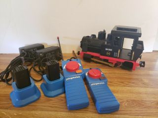 Playmobil Western G Scale Rc Train Locomotive W/ 2 Remotes And Chargers 99 805