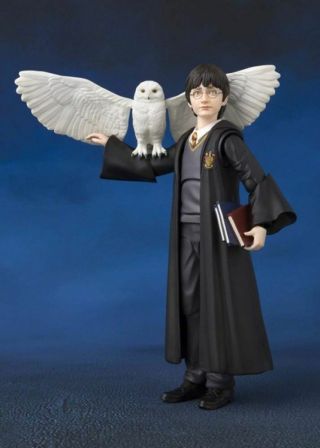S.  H.  Figuarts HARRY POTTER and the Sorcerer ' s Stone 120mm Action Figure NIB w/ T 4