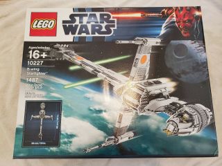 Lego Star Wars Ucs B - Wing Starfighter 10227 & Ultimate Collectors Ser