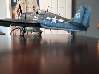 21st.  CENT.  - ULTIMATE SOLDIER 1:18 SCALE,  F6F HELLCAT.  Complete no Box 3