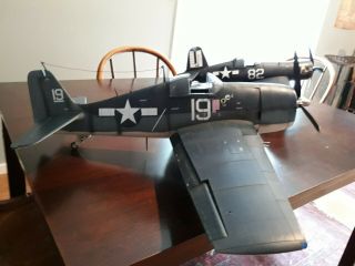21st.  CENT.  - ULTIMATE SOLDIER 1:18 SCALE,  F6F HELLCAT.  Complete no Box 5