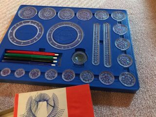 1967 KENNER ' S SPIROGRAPH SET No.  401 WITH ALL GEARS 2