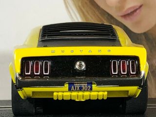 1/32 14 Of 29 Scalextric Mustang Boss 302 Street Car Ref C2574 Slot