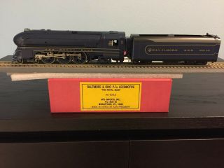 Mts,  Baltimore & Ohio,  B&o,  4 - 6 - 2,  P - 7a,  F/p " The Royal Blue ",  Pre - Owned