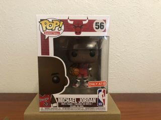 Funko Pop Basketball 56 Nba Michael Jordan Chicago Bulls Red Rookie Uniform