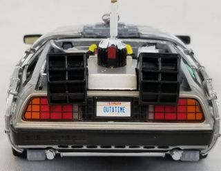 Christopher Lloyd Signed Back To The Future Delorean Time Machine 1:24 DC Car 5