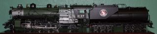 The North Bank Line HO Scale Brass Great Northern O - 1 2 - 8 - 2 Road 3137 1950 Era 3
