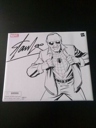 Marvel Stan Lee 6 " Figure Sdcc 2007 Limited Edition (hasbro Exec 