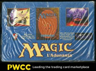 1994 Magic The Gathering Mtg Legends Factory Italian Booster Box (pwcc)