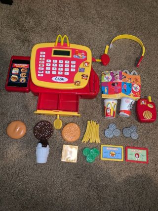 2004 Mcdonalds Electronic Cash Register Toy & Accessories Play Food
