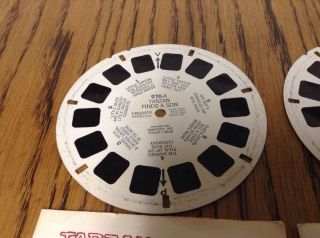 Viewmaster Reel x 3 Tarzan of the Apes 1955 Set 976 A B C Stories Series Sawyers 2