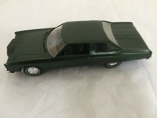 Mpc - 1974 Chevy Caprice Dealer Promo Model - 1/25 Scale - Dark Green Metallic