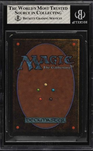 1993 Magic The Gathering MTG Unlimited Time Walk R B BGS 6 EXMT (PWCC) 2