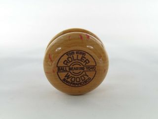 Tom Kuhn Wooden Roller Woody Yo - Yo