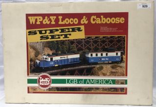 Lgb 72550 White Pass Diesel & Caboose Set