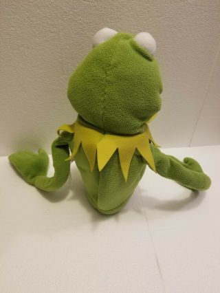 Muppet Hand Puppets FAO Schwarz Fozzie Bear & Kermit the Frog Disney Plush Rare 5