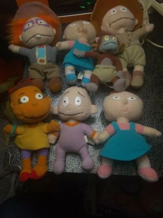 Rugrats Movie Dil Phil Lil Chuckie Tommy Susie Plush 1998 Mattel Nickelodeon