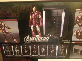 S.  H.  Figuarts | Avengers - Iron Man Mark Vii & Hall Of Armor Set Now Instock