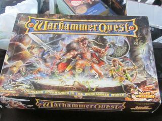 Warhammer Quest Vintage 1995 Board Game Complete