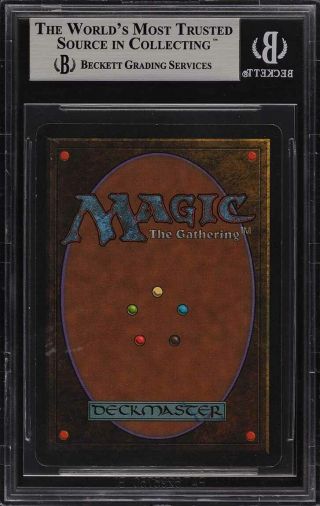 1993 Magic The Gathering MTG Unlimited Ancestral Recall R B BGS 9 (PWCC) 2