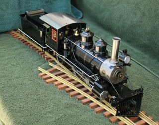 ACCUCRAFT 1:20.  3 G - SCALE Live Steam 2 - 6 - 0 MOGUL Unmarked 12