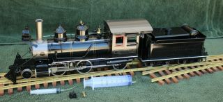 Accucraft 1:20.  3 G - Scale Live Steam 2 - 6 - 0 Mogul Unmarked