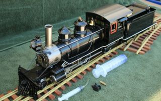 ACCUCRAFT 1:20.  3 G - SCALE Live Steam 2 - 6 - 0 MOGUL Unmarked 2