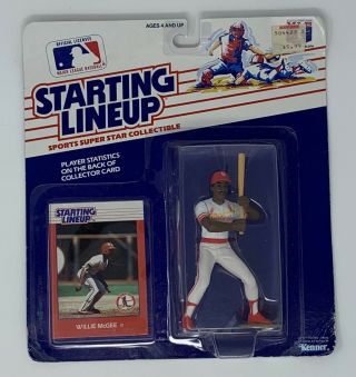 Starting Lineup Willie Mcgee 1988 Action Figure