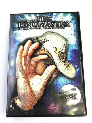 Ring Master By David Jay And Wizard Fx Productions Magic Trick (dvd,  2011)