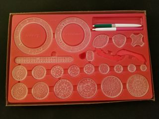 1973 Kenner Spirograph With All Disks and Instructions 4